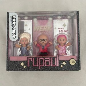little people collector Rupaul by fisher price